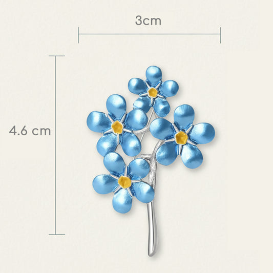 Forget Me Not Brooch