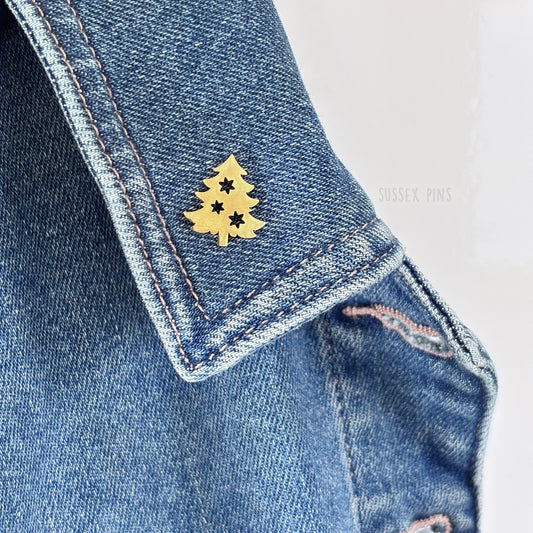 Christmas Tree Pin Brooch