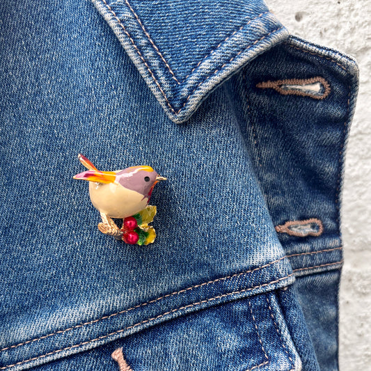 Robin Brooch