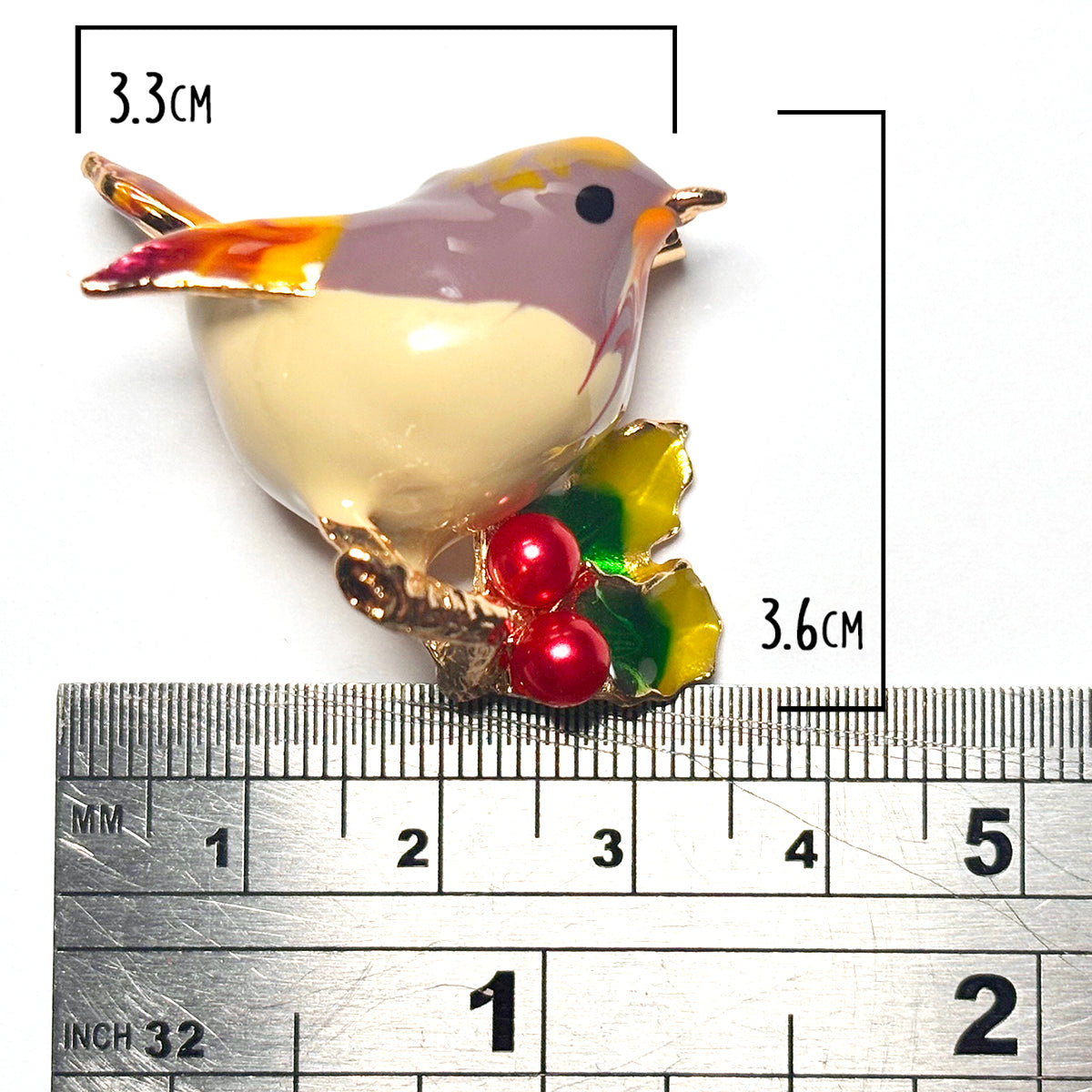 Robin Brooch