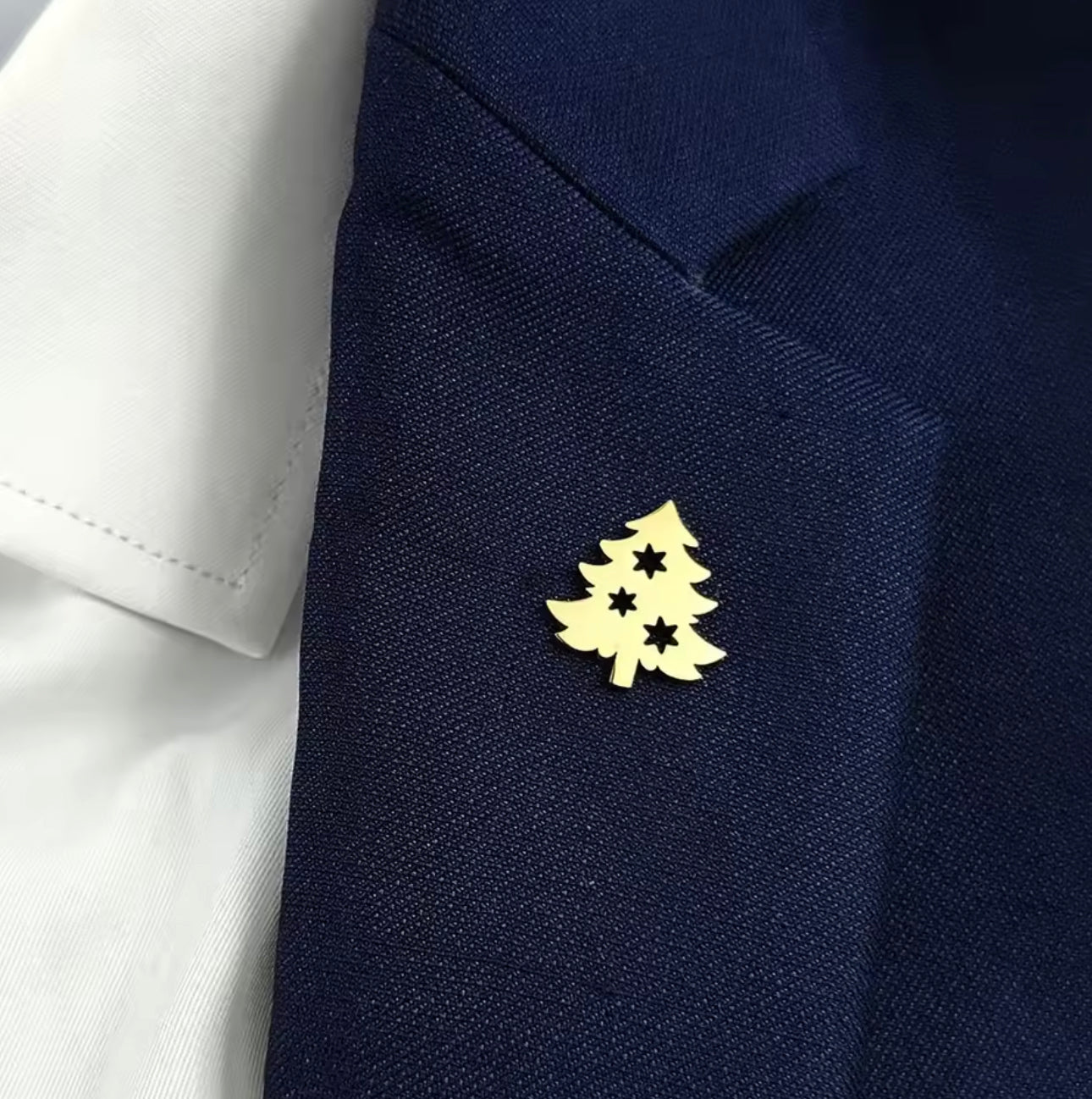 Christmas Tree Pin Brooch