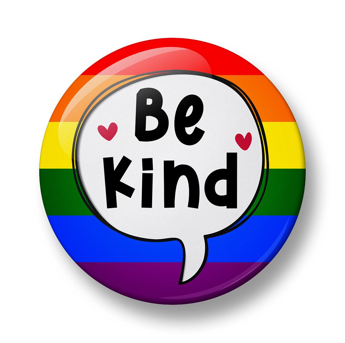 Be Kind Pin Badge  – 32mm or 44mm