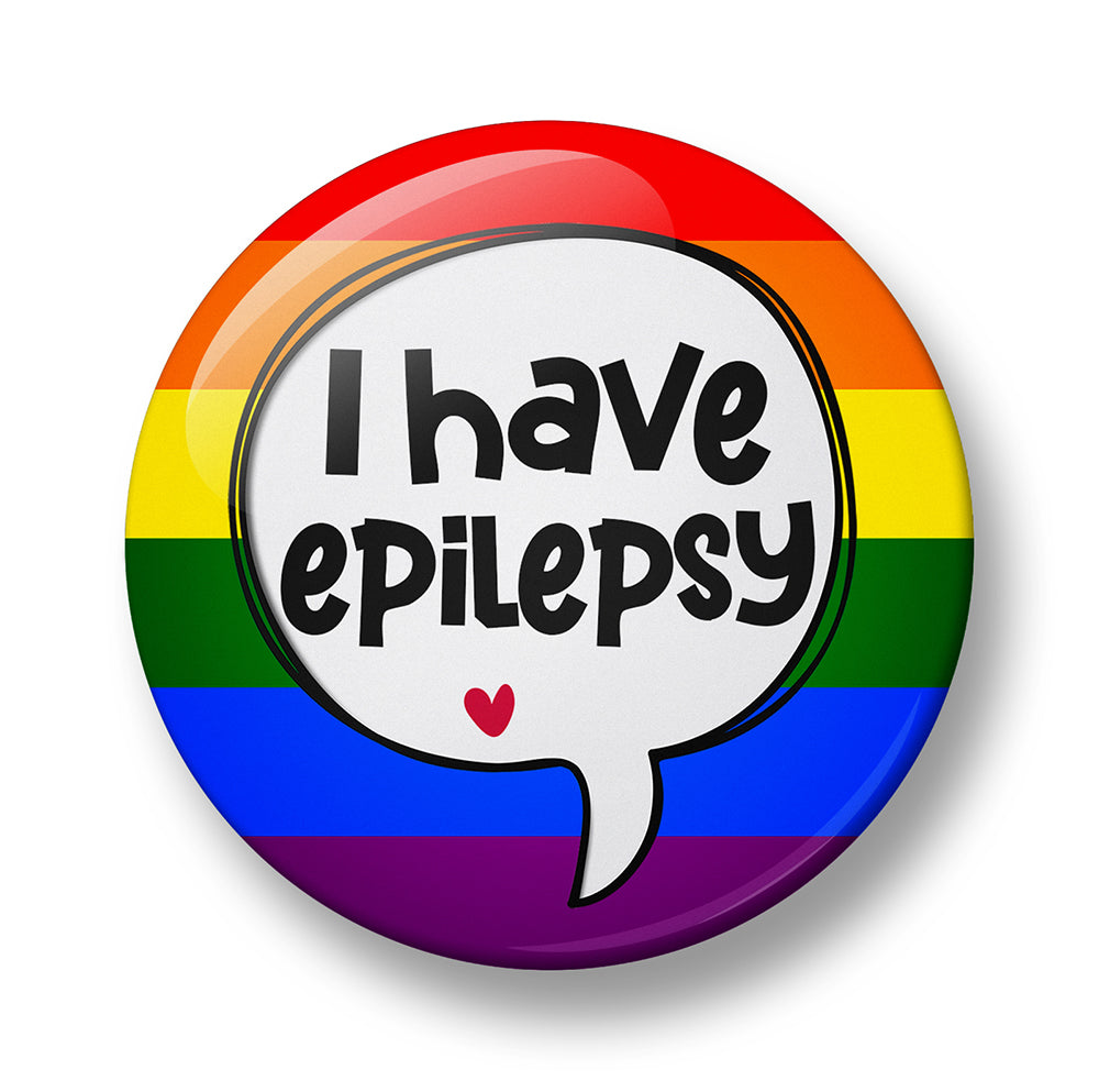 Epilepsy Pin Badge – 32mm or 44mm