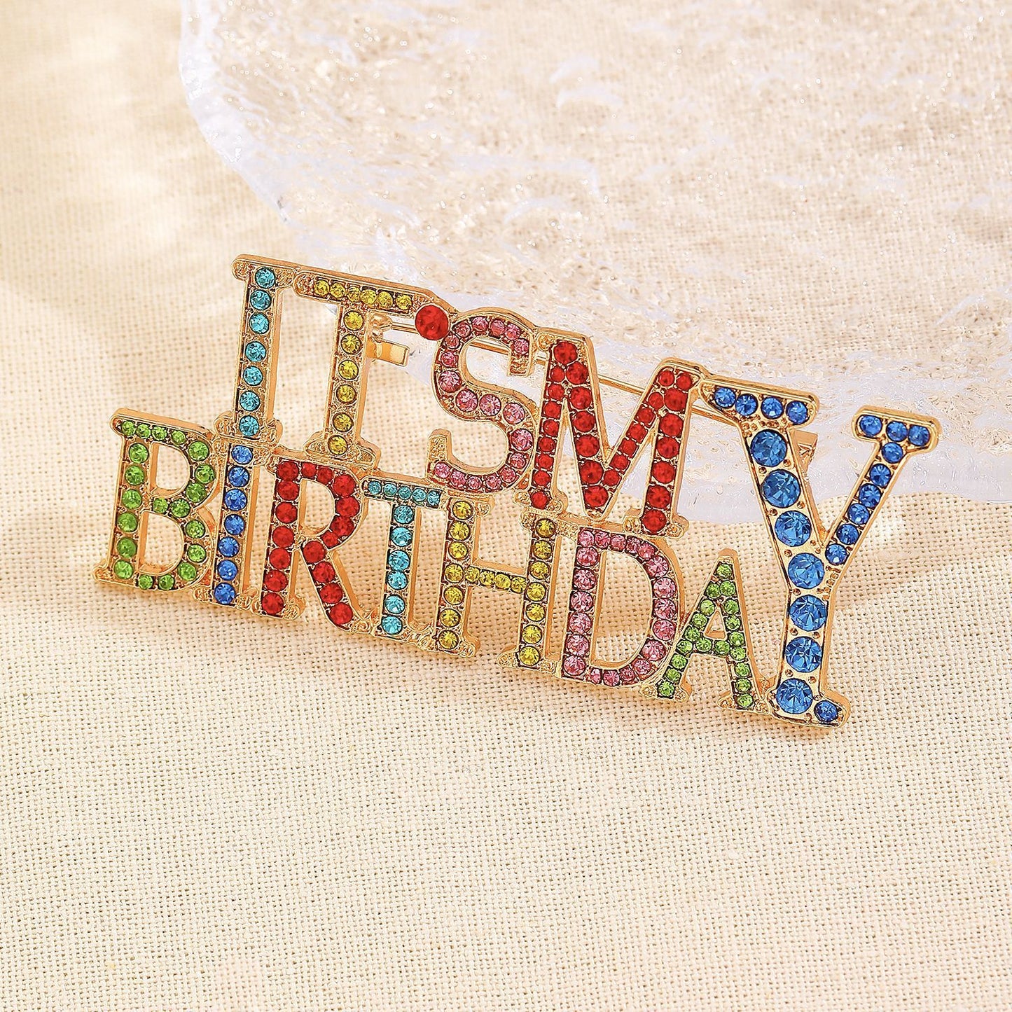 It's My Birthday Brooch