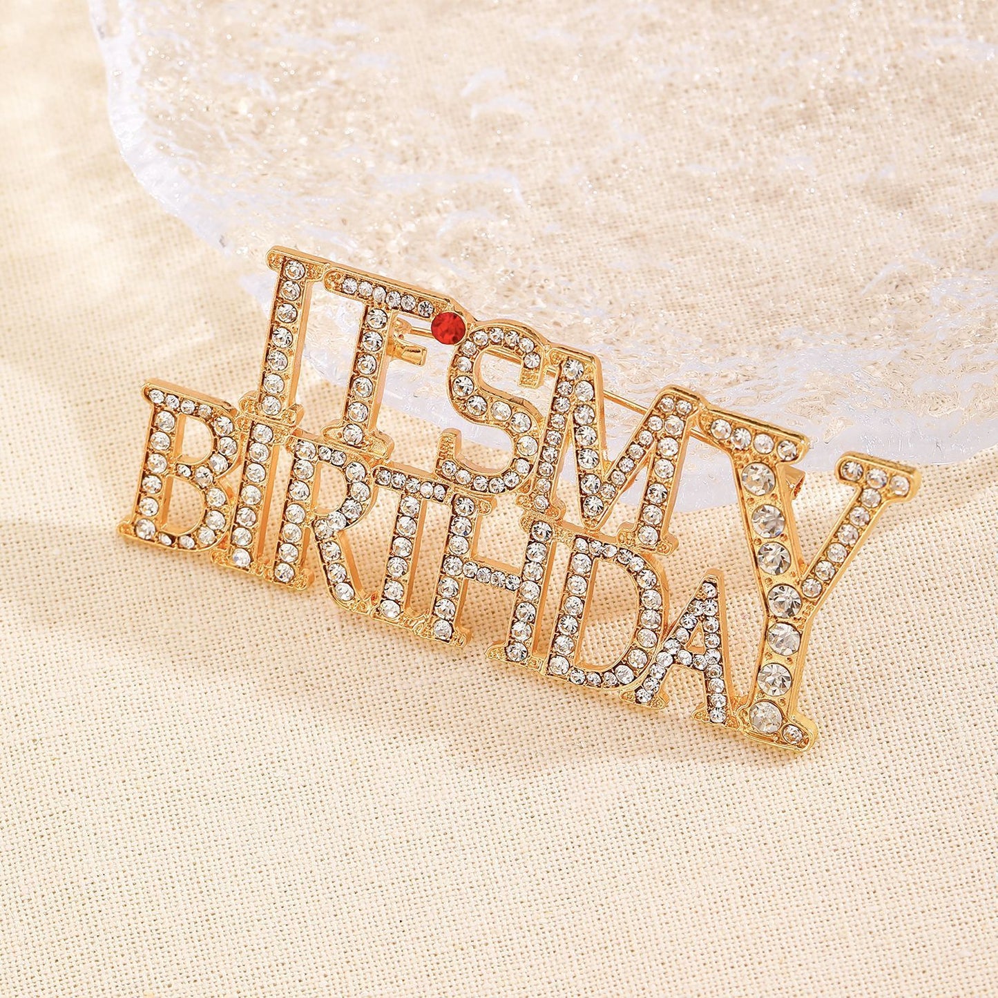 It's My Birthday Brooch