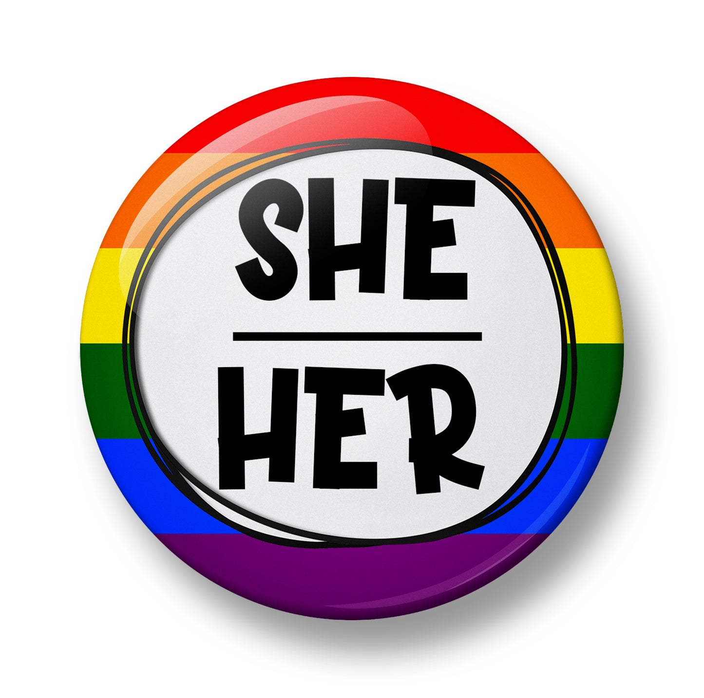 Wholesale: Pronoun Awareness Pins