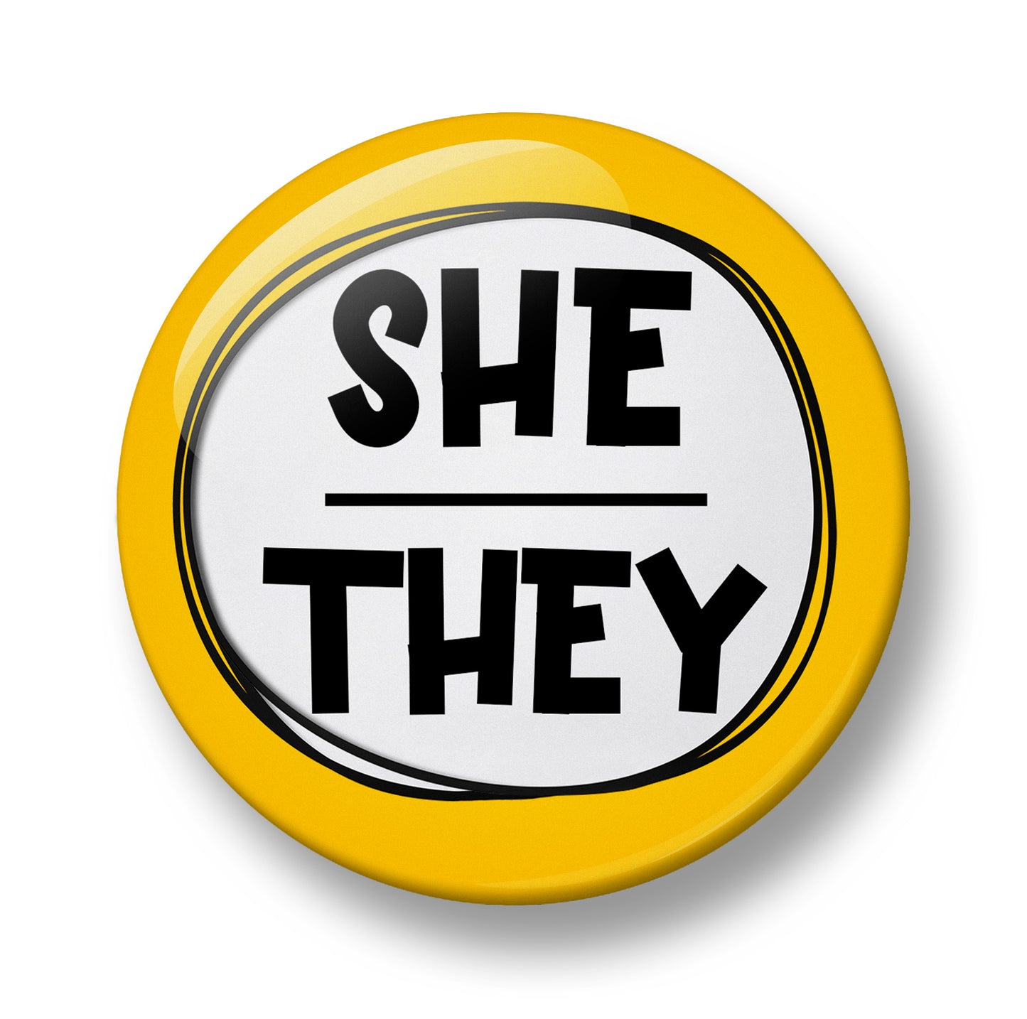 Wholesale: Pronoun Awareness Pins