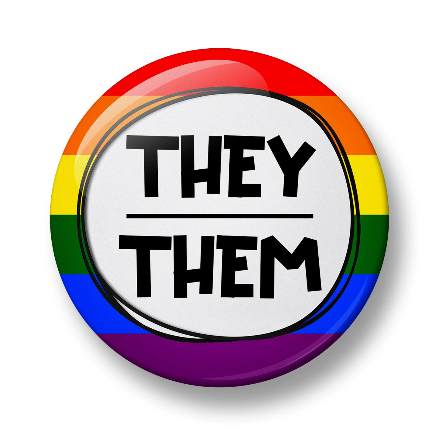 Wholesale: Pronoun Awareness Pins
