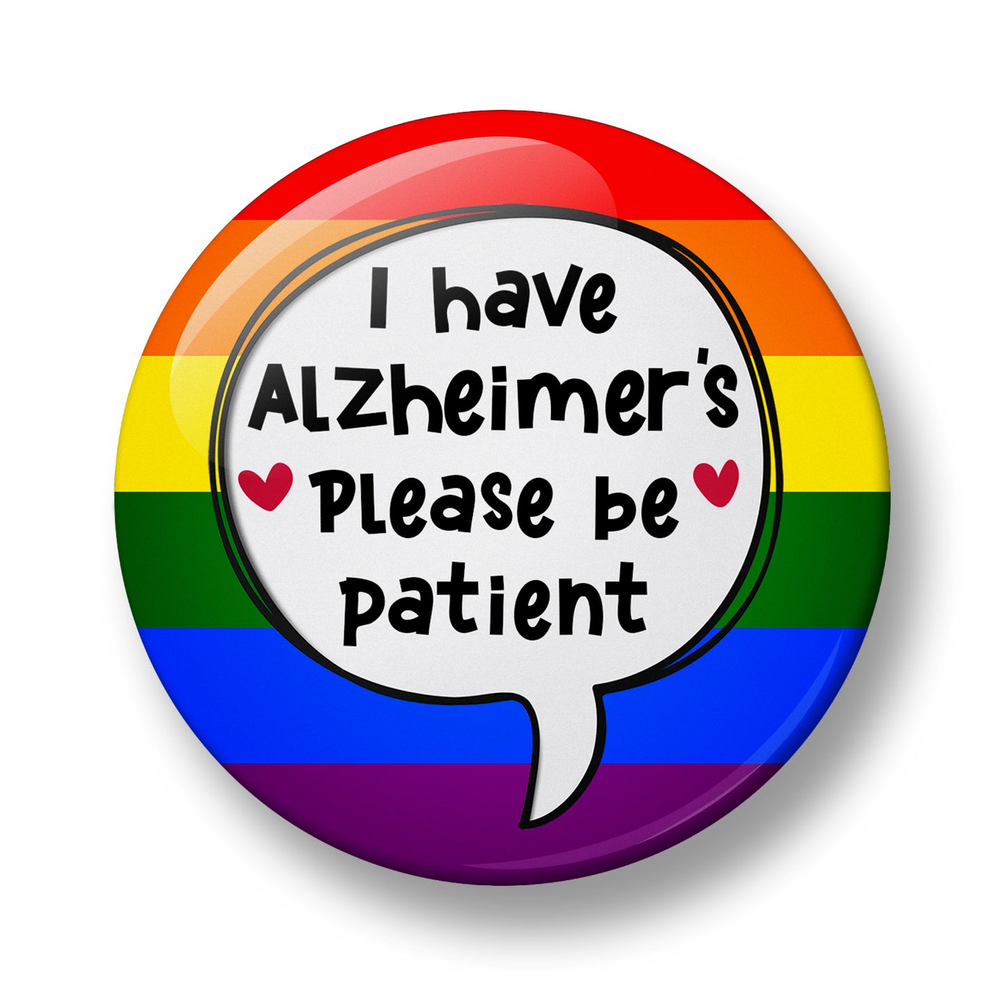 Alzheimer's Awareness Pin Badge Set – 32mm or 44mm