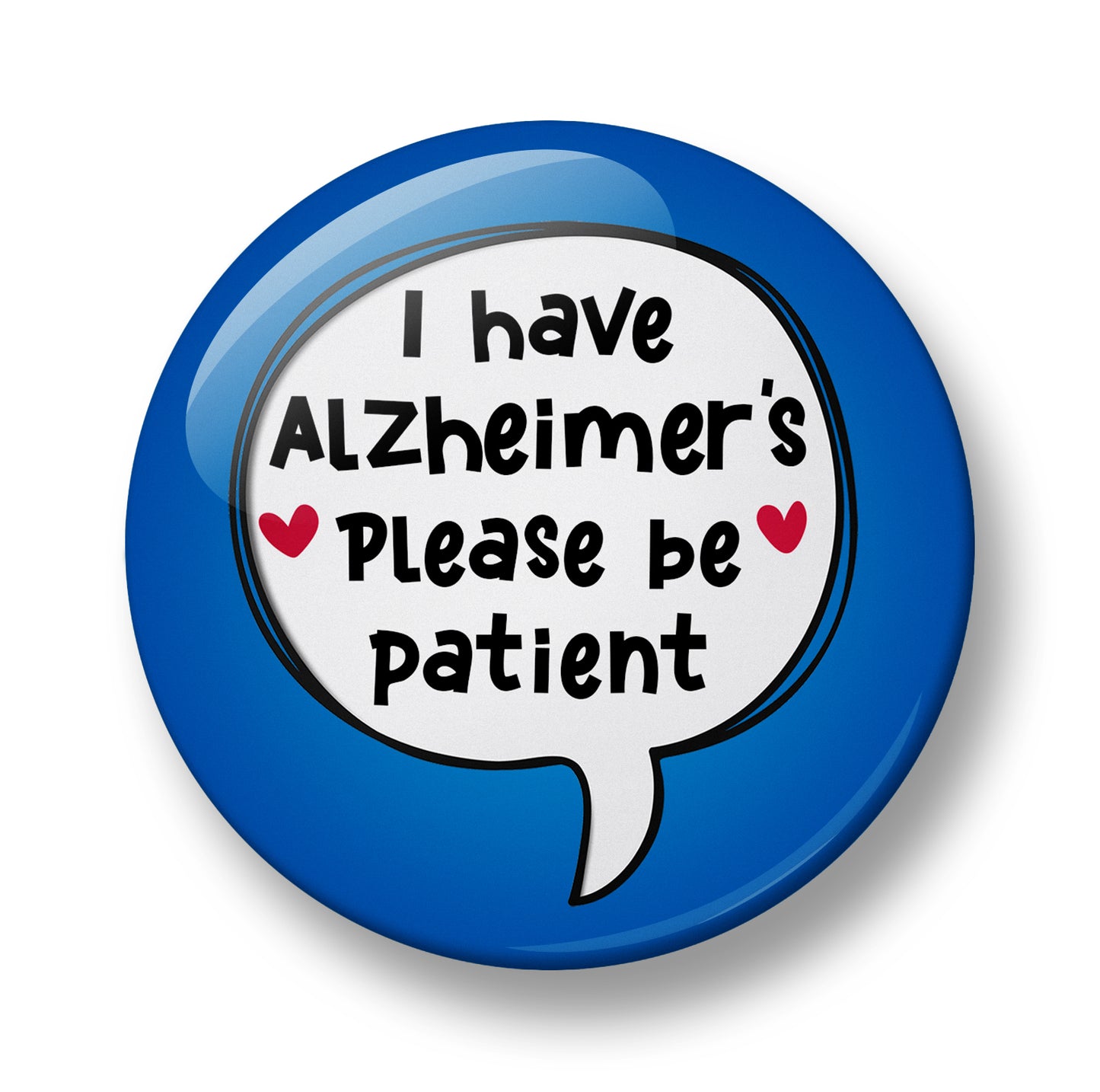 Alzheimer's Awareness Pin Badge Set – 32mm or 44mm