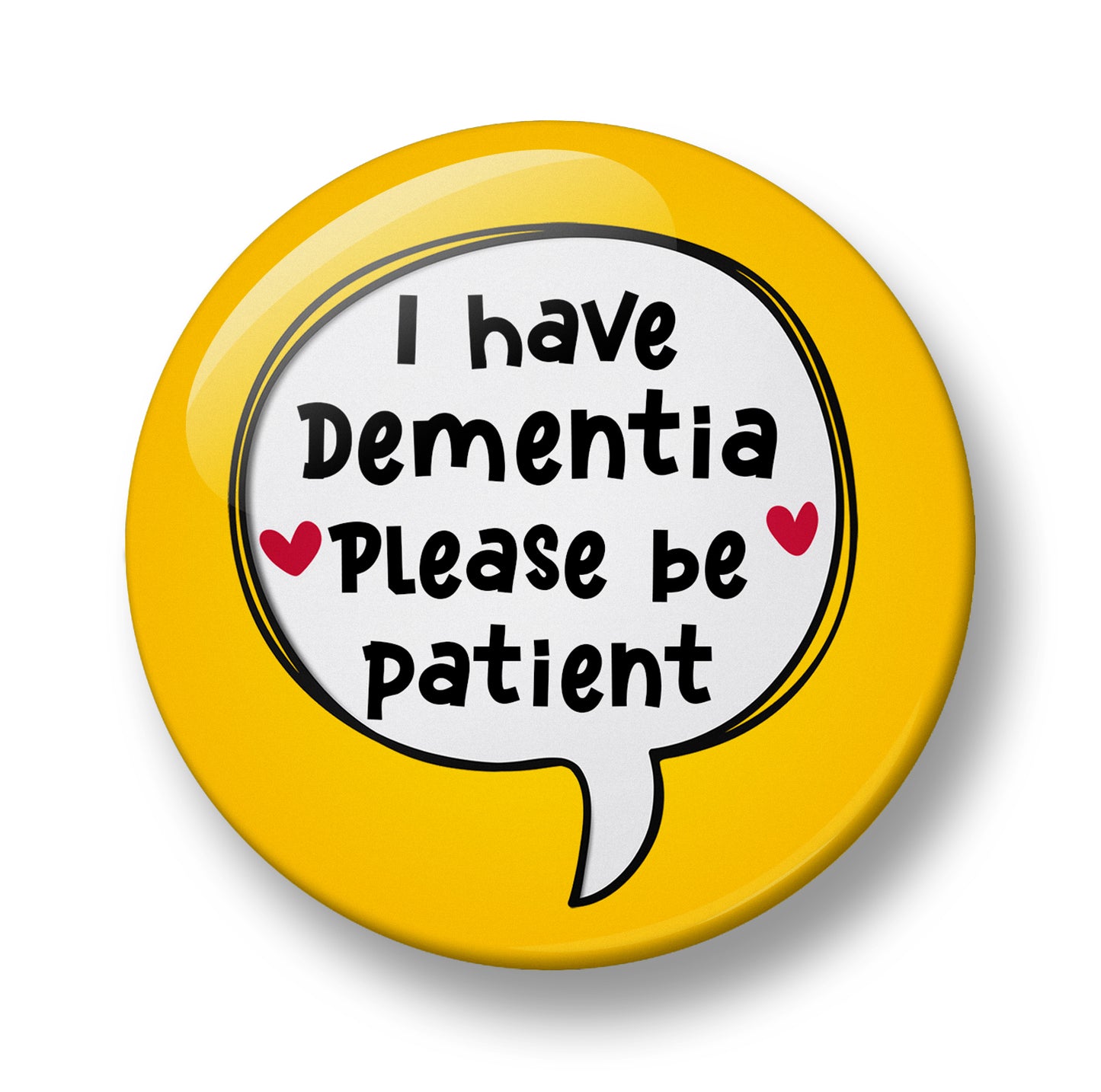 Dementia Awareness Pin Badge Set – 32mm or 44mm