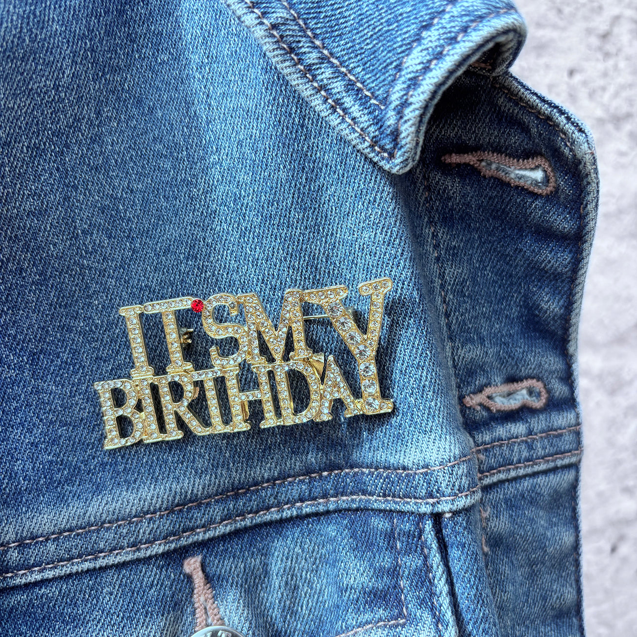 It's My Birthday Brooch
