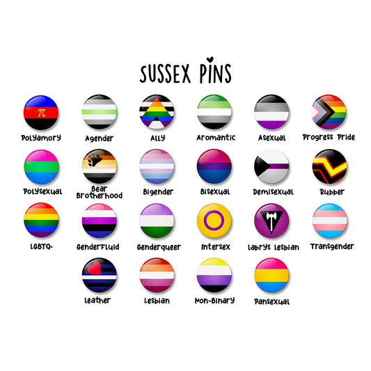 Bulk & Wholesale Orders ♡ LGBTIQA+ Flags Pride Pin