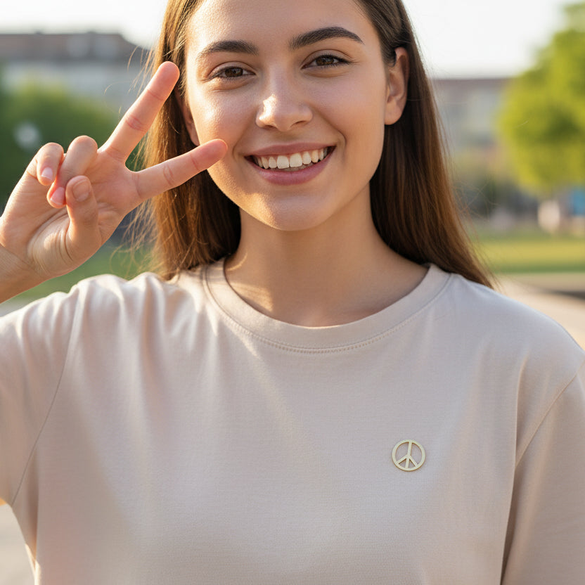 Peace Sign pin
