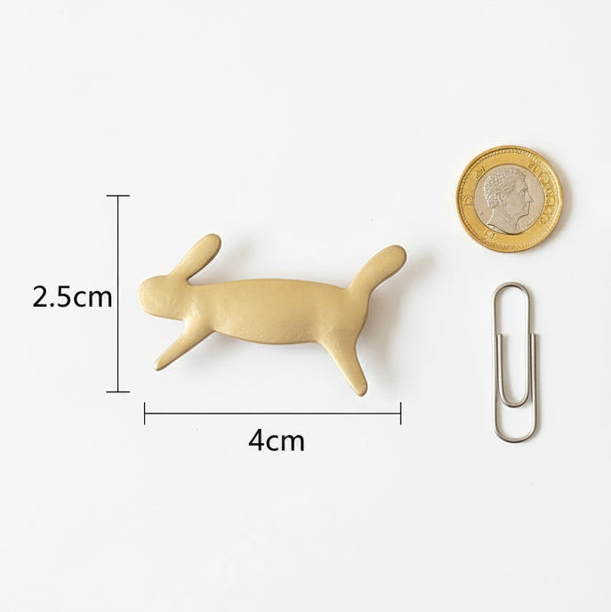 Running Rabbit Pin